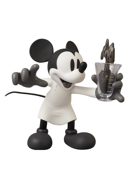 Mickey Mouse (The Worm Turns, 15th Anniversary Exhibition Commemorative Products, Black & White), Disney, Medicom Toy, Pre-Painted