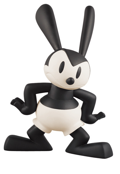 Oswald the Lucky Rabbit, Disney, Medicom Toy, Pre-Painted