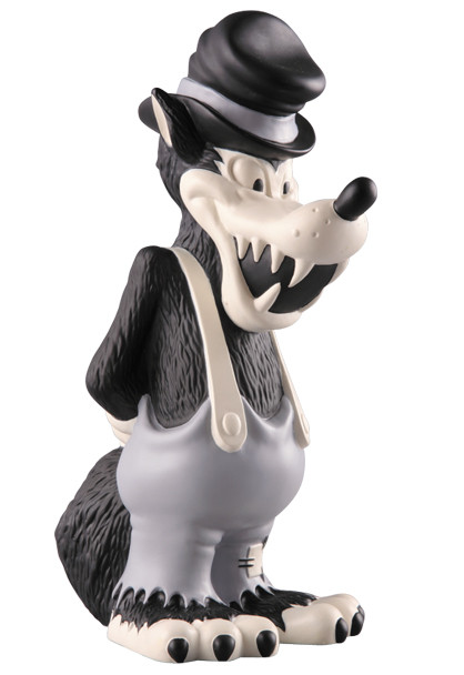 Big Bad Wolf (Black & White), Disney, Medicom Toy, Pre-Painted