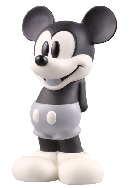 Mickey Mouse (Black & White), Disney, Medicom Toy, Pre-Painted