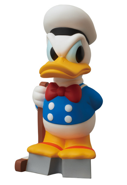 Donald Duck, Disney, Medicom Toy, Pre-Painted