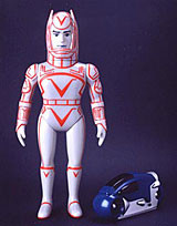 Commander Sark (Vintage Model), Tron, Medicom Toy, Pre-Painted