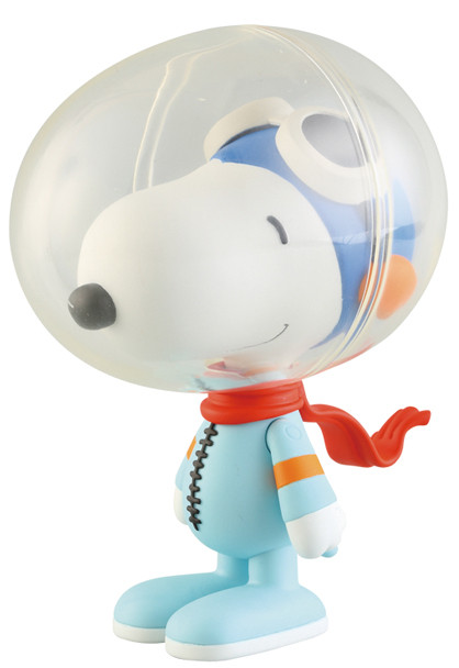 Snoopy (Astronaut), Peanuts, Medicom Toy, Pre-Painted