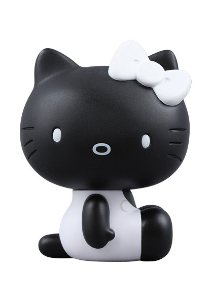 Hello Kitty (Black & White), Hello Kitty, Medicom Toy, Pre-Painted