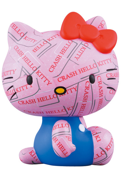 Hello Kitty (Crash Hello Kitty), Hello Kitty, Medicom Toy, Pre-Painted