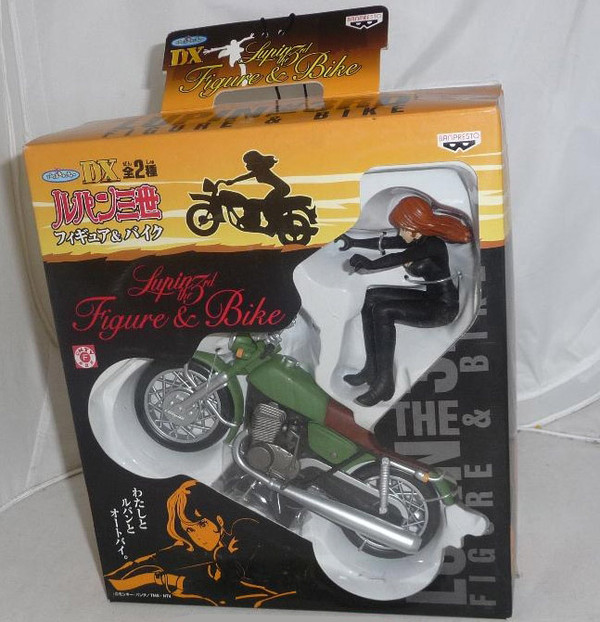 Mine Fujiko (Figure & Bike Collection), Lupin III, Banpresto, Pre-Painted