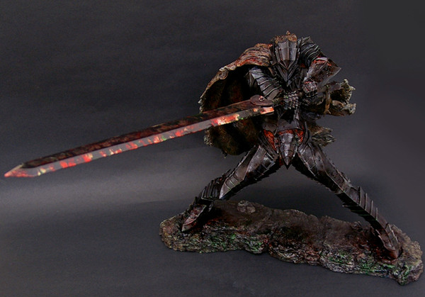 Guts (20th Anniversary Model - The Last Repainting), Berserk, Art of War, Pre-Painted, 1/6