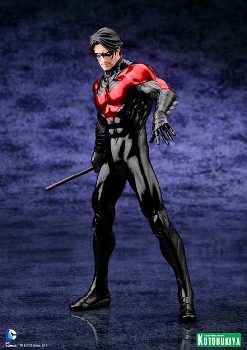 Nightwing, Justice League, Atelier Bamboo, Kotobukiya, Pre-Painted, 1/10, 4934054902040