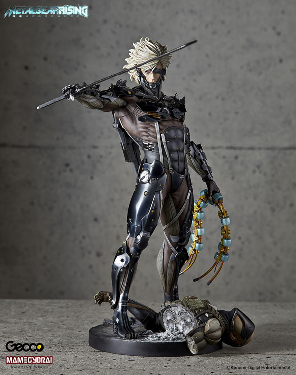 Raiden, Metal Gear Rising: Revengeance, Gecco, Mamegyorai, Pre-Painted, 1/6, 4560458369433