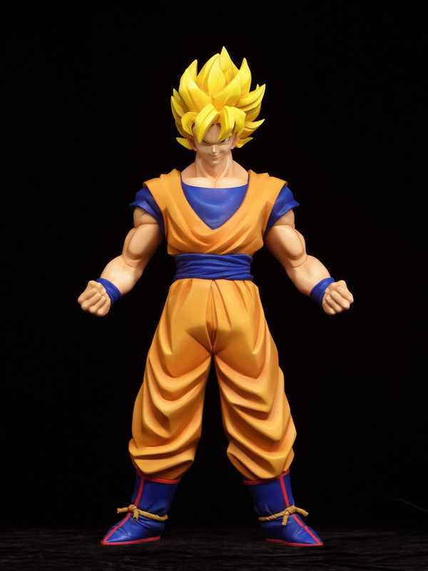 Son Goku SSJ, Dragon Ball Z, X-Plus, Pre-Painted, 4532149400015