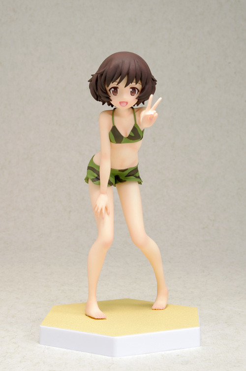 Akiyama Yukari, Girls Und Panzer, Wave, Pre-Painted, 1/10, 4943209554126