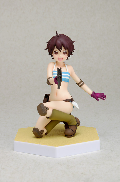 Yamato Yura (Swimsuit), Tokurei Sochi Dantai Stella Jogakuin Koutou-ka C3-bu, Wave, Pre-Painted, 1/10, 4943209553235