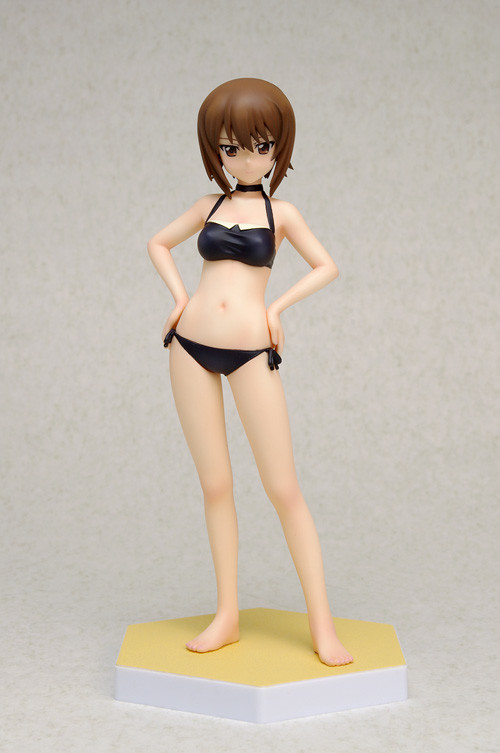 Nishizumi Maho, Girls Und Panzer, Wave, Pre-Painted, 1/10, 4943209554157