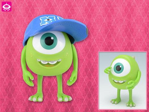 Michael Wazowski (Child), Monsters University, SEGA, Pre-Painted