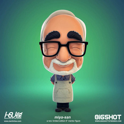 Miyazaki Hayao (Miya-san), Bigshot, Pre-Painted