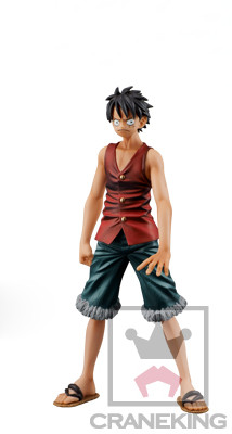 Monkey D. Luffy, One Piece, Banpresto, Pre-Painted