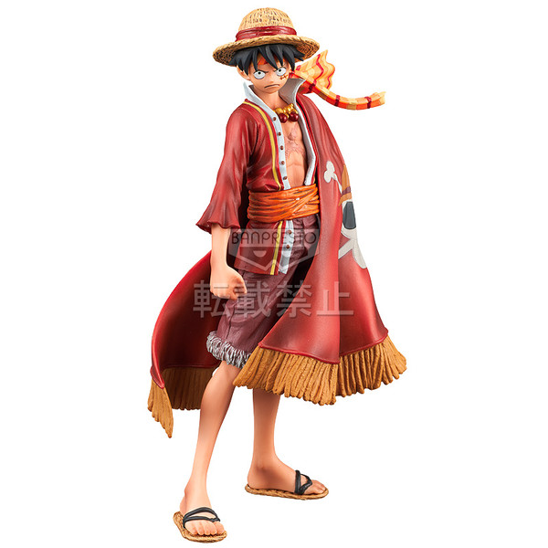 Monkey D. Luffy, One Piece, Banpresto, Pre-Painted