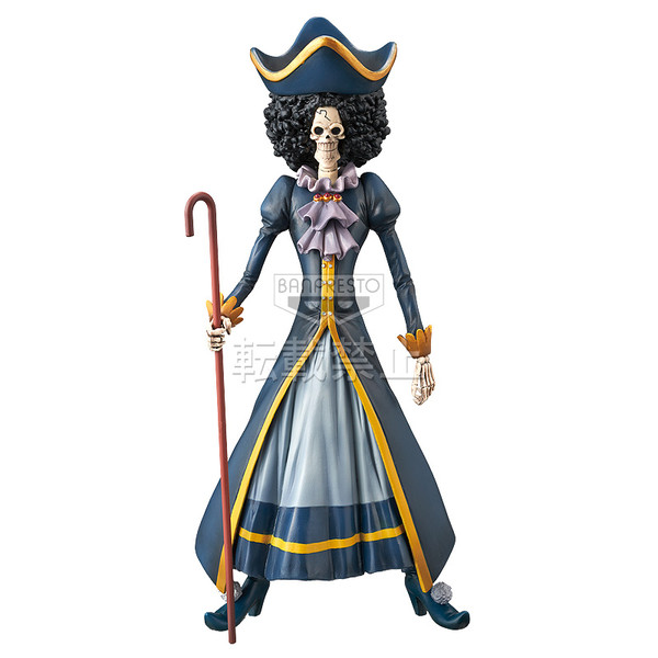 Brook, One Piece, Banpresto, Pre-Painted