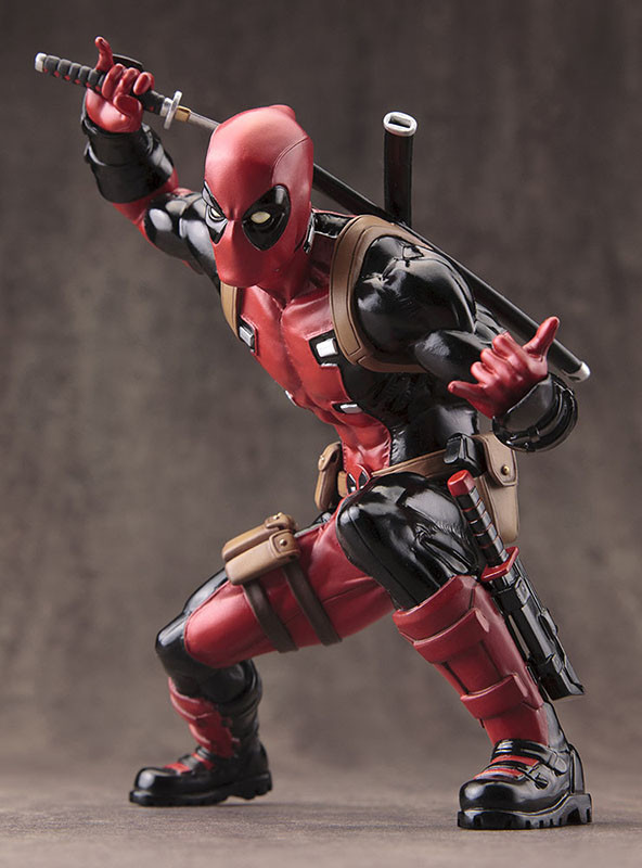 Deadpool, X-Men, Kotobukiya, Pre-Painted, 1/10, 4934054092710