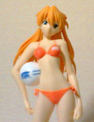 Souryuu Asuka Langley (Extra Summer Beach Figure), Shin Seiki Evangelion, SEGA, Pre-Painted