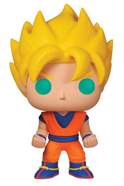 Son Goku SSJ, Dragon Ball Z, Funko Toys, Pre-Painted