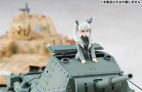 Anchovy, Girls Und Panzer, Ikaros, Pre-Painted, 1/35
