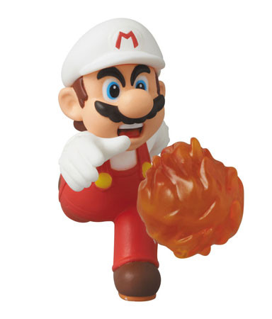Mario (Fire Mario), New Super Mario Bros., Medicom Toy, Pre-Painted, 4530956152035