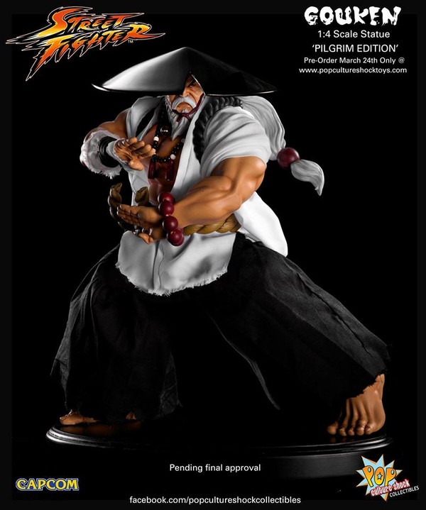 Gouken (Pilgrim Edition), Super Street Fighter IV: Arcade Edition, Premium Collectibles Studio, Pre-Painted, 1/4