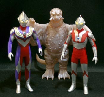 Ultraman Tiga (Roots of Ultraman), Ultraman Tiga, Bandai, Pre-Painted