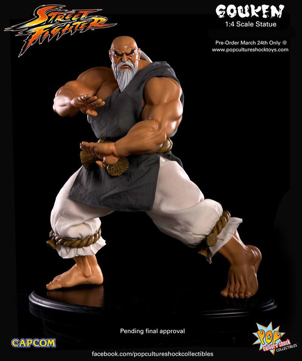 Gouken, Street Fighter IV, Premium Collectibles Studio, Pre-Painted, 1/4