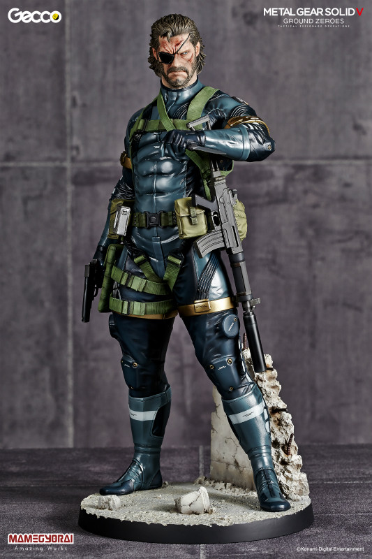 Naked Snake, Metal Gear Solid V: Ground Zeroes, Gecco, Mamegyorai, Pre-Painted, 1/6, 4589962511626