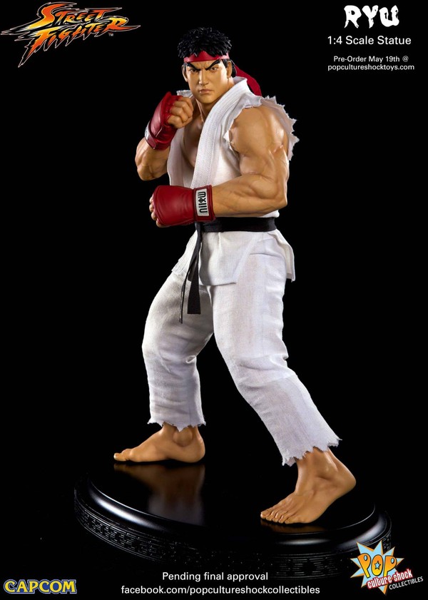 Ryu (Regular), Street Fighter IV, Premium Collectibles Studio, Pre-Painted, 1/4