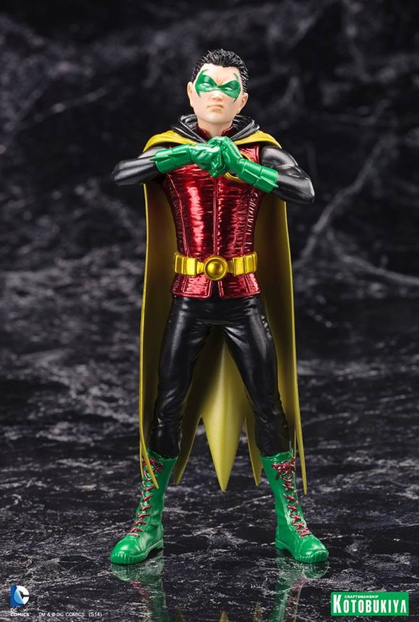 Robin (Damian Wayne), Batman, Atelier Bamboo, Kotobukiya, Pre-Painted, 1/10, 4934054902200