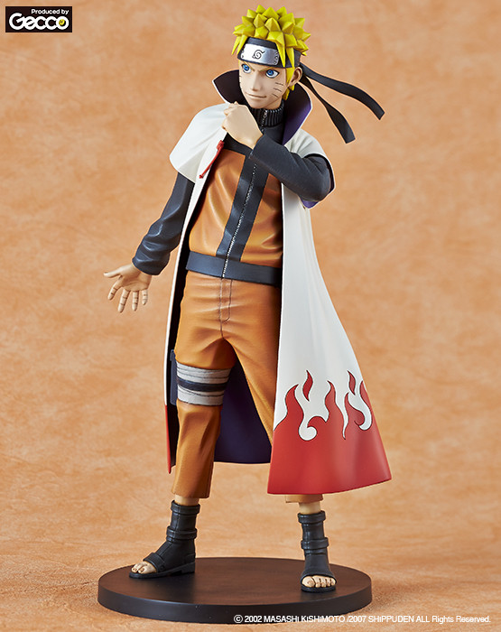 Uzumaki Naruto (4th HOKAGE coat), Naruto Shippuuden, Gecco, Pre-Painted, 1/6