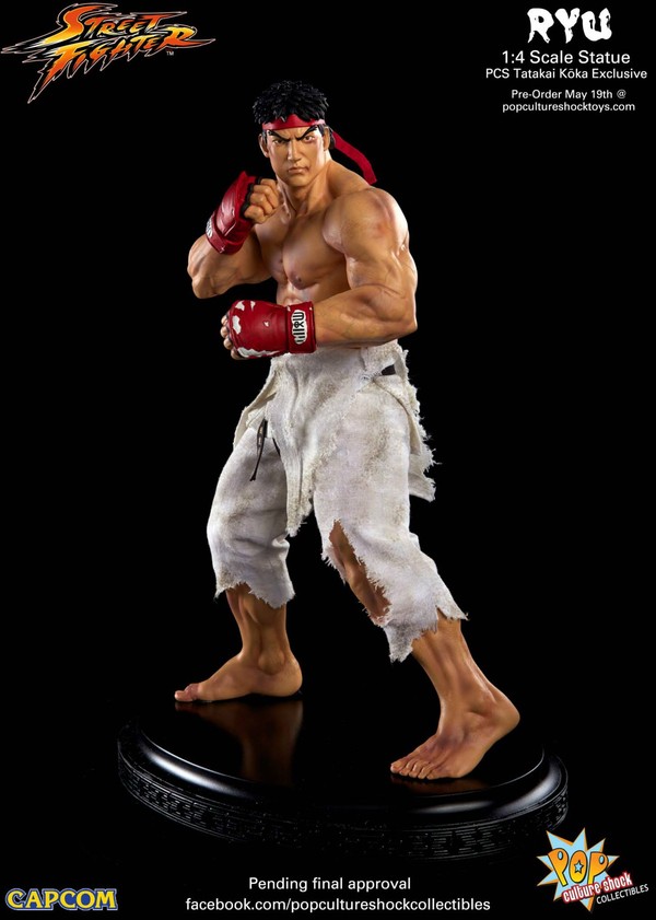 Ryu (Tatakai Kouka), Street Fighter IV, Premium Collectibles Studio, Pre-Painted, 1/4