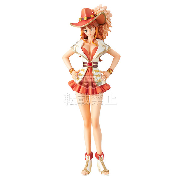 Nami, One Piece, Banpresto, Pre-Painted