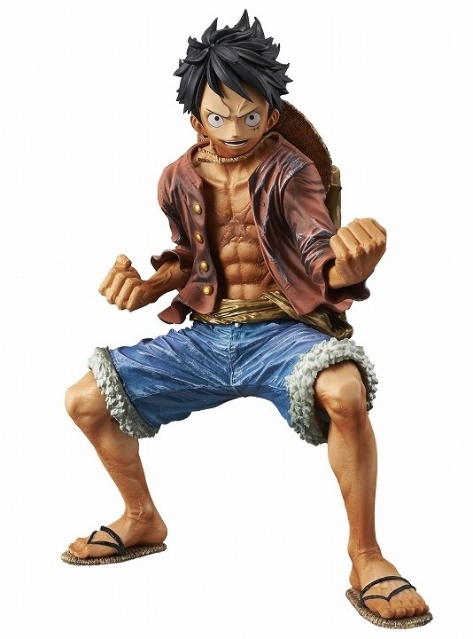 Monkey D. Luffy, One Piece, Banpresto, Pre-Painted