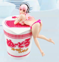Sonico (Pink), SoniComi (Super Sonico), FuRyu, Pre-Painted