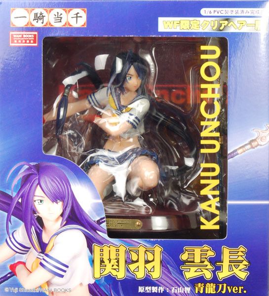 Kan'u Unchou (Seiryuto, Clear Hair, Limited Edition), Ikki Tousen, Griffon Enterprises, Pre-Painted, 1/6