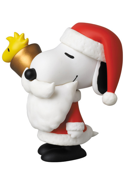 Snoopy, Woodstock (Santa), Peanuts, Medicom Toy, Pre-Painted