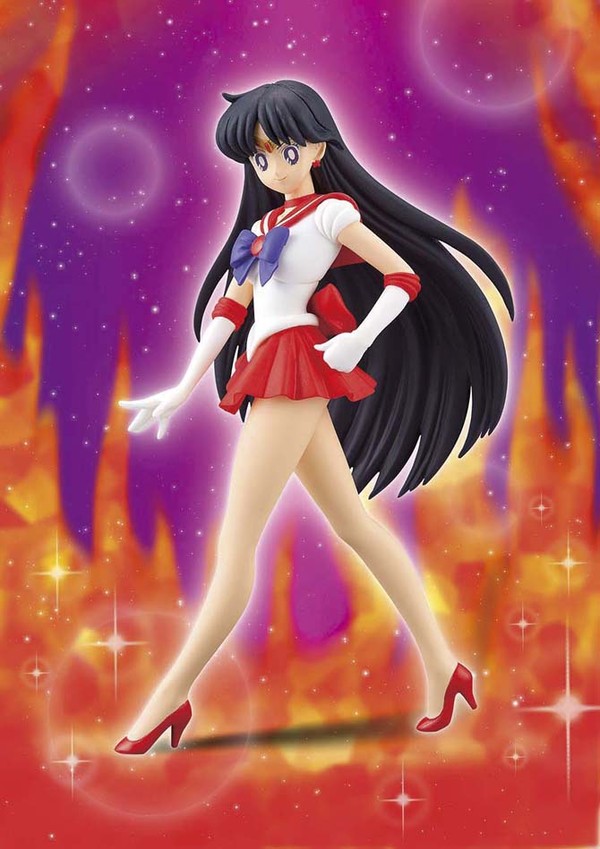 Sailor Mars, Bishoujo Senshi Sailor Moon, Banpresto, Pre-Painted