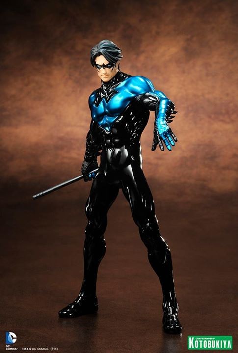 Nightwing (Origins), Justice League, Kotobukiya, Atelier Bamboo, Pre-Painted, 1/10