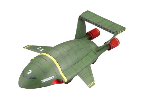 Thunderbird 2, Thunderbirds, Kaiyodo, Pre-Painted, 1/160, 4537807000385