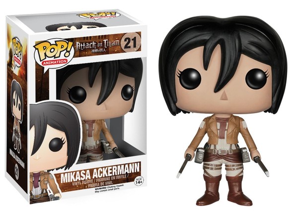 Mikasa Ackerman, Shingeki No Kyojin, Funko Toys, Pre-Painted