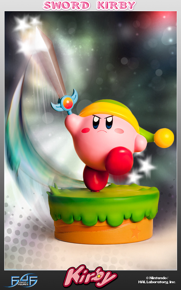 Kirby (Sword), Hoshi No Kirby, First 4 Figures, Pre-Painted, 4589962510315
