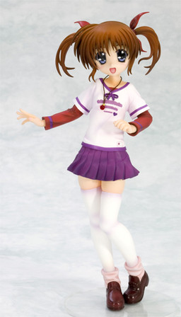 Takamachi Nanoha (Casual Clothes), Mahou Shoujo Lyrical Nanoha The Movie 1st, Kotobukiya, Pre-Painted, 1/8, 4934054781850