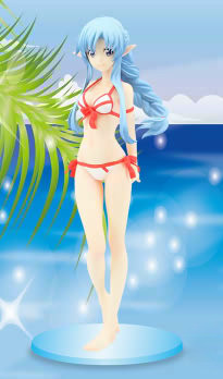 Asuna (Swimsuit, Undine), Sword Art Online II, FuRyu, Pre-Painted