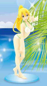 Leafa (Swimsuit), Sword Art Online II, FuRyu, Pre-Painted