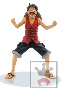 Monkey D. Luffy, One Piece, Banpresto, Pre-Painted