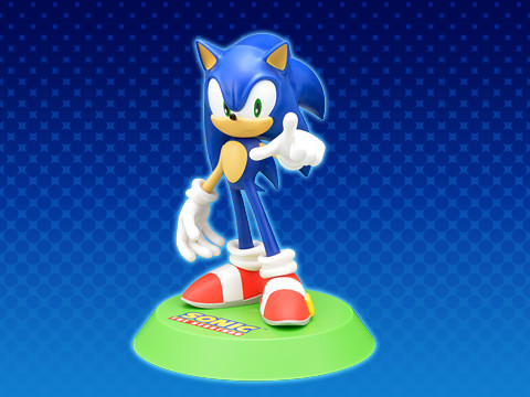 Sonic the Hedgehog (2), Sonic The Hedgehog, SEGA, Pre-Painted